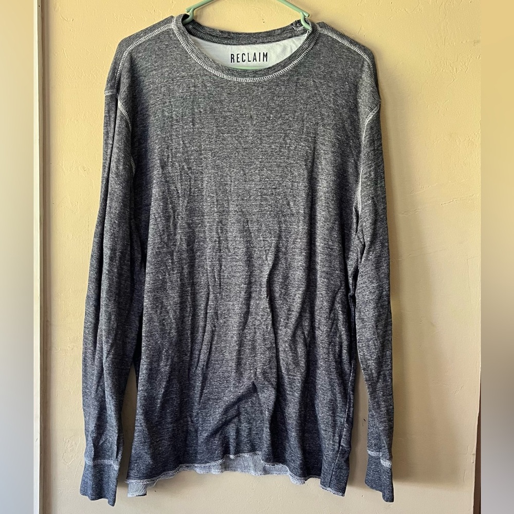 Reclaim Shirt Buckle Brand Grey/Blue Size XL